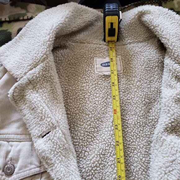 Old Navy Vintage Corduroy Sherpa Jacket - Picture 10 of 16